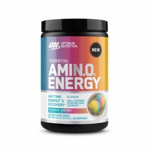 Optimum Nutrition ESSENTIAL AMIN.O. ENERGY® *new* Rainbow Sherbet - Notify Me 0.6 lb - Notify me Brasil | MK1395874