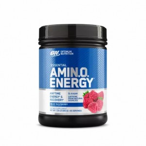 Optimum Nutrition ESSENTIAL AMIN.O. ENERGY® Blue Raspberry 1.29 lb (65 Servings) Brasil | ZI9521487