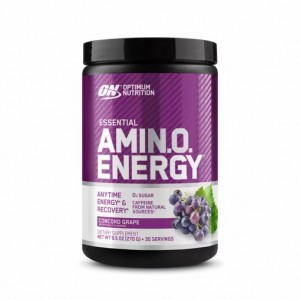 Optimum Nutrition ESSENTIAL AMIN.O. ENERGY® Concord Grape 0.6 lb (30 Servings) Brasil | UC0594173