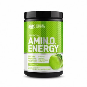 Optimum Nutrition ESSENTIAL AMIN.O. ENERGY® Green Apple 0.6 lb (30 Servings) Brasil | FH9548623