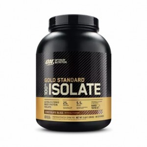 Optimum Nutrition GOLD STANDARD® 100% Isolate Chocolate Bliss 3 lb (44 Servings) Brasil | GW7285603