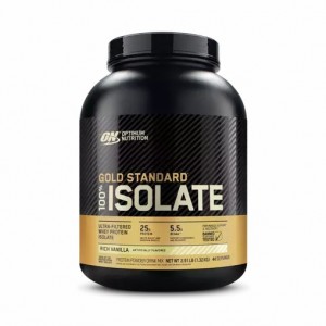 Optimum Nutrition GOLD STANDARD® 100% Isolate Rich Vanilla 2.91 lb (44 Servings) Brasil | RF1843925