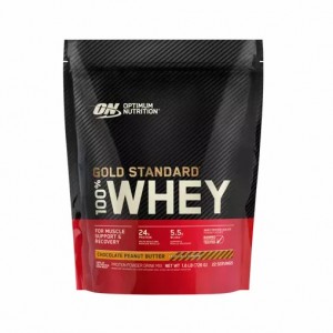 Optimum Nutrition GOLD STANDARD 100% WHEY™ Chocolate Peanut Butter 1.5 lb (22 Servings) Brasil | YJ7192350