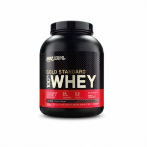 Optimum Nutrition GOLD STANDARD 100% WHEY™ Coffee 5 lb (71 Servings) Brasil | IA6340781