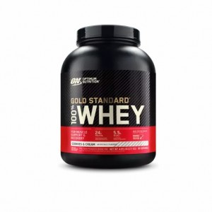 Optimum Nutrition GOLD STANDARD 100% WHEY™ Cookies & Cream 5 lb (68 Servings) Brasil | IH5439167