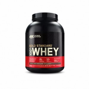 Optimum Nutrition GOLD STANDARD 100% WHEY™ Double Rich Chocolate 4 lb (58 Servings) Brasil | OV7034682