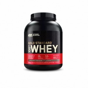 Optimum Nutrition GOLD STANDARD 100% WHEY™ Double Rich Chocolate 5 lb (74 Servings) Brasil | ZK8957260