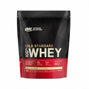 Optimum Nutrition GOLD STANDARD 100% WHEY™ Vanilla Ice Cream 1.5 lb (22 Servings) Brasil | LB1205948