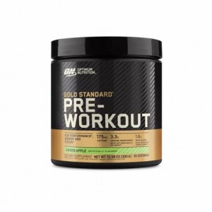 Optimum Nutrition GOLD STANDARD® Pre-Workout Green Apple 0.66 lb (30 Servings) Brasil | ZI9407831