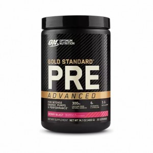 Optimum Nutrition GOLD STANDARD® Pre Advanced Berry Blast 0.88 lb (20 Servings) Brasil | OL5146392