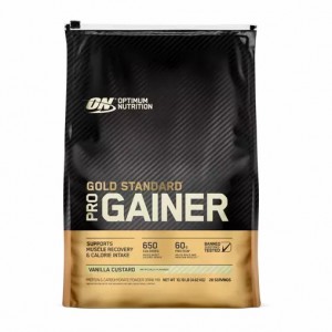 Optimum Nutrition GOLD STANDARD® Pro Gainer Vanilla Custard 10.19 lb (28 Servings) Brasil | OM1692437