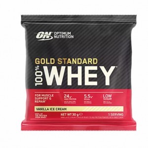 Optimum Nutrition Gold Standard 100% Whey Powder Sachets Vanilla Ice Cream 1 sachet (30 grams) Brasil | KN0569384