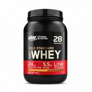 Optimum Nutrition Gold Standard 100% Whey Protein Powder Chocolate Peanut Butter 896 grams (28 Servings) Brasil | NC6839710