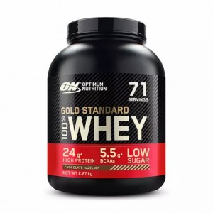 Optimum Nutrition Gold Standard 100% Whey Protein Powder Chocolate Hazelnut 2.27 kg (71 Servings) Brasil | CX5362894