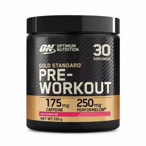 Optimum Nutrition Gold Standard Pre-Workout Watermelon 330 grams (30 Servings) Brasil | QN0172953