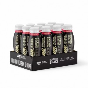 Optimum Nutrition High Protein Shake Elite Strawberry 3300 ml (12 pieces) Brasil | ZM0169287