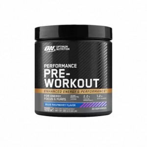 Optimum Nutrition Performance Pre-Workout Blue Raspberry 285g Brasil | JZ9168074