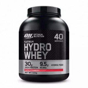 Optimum Nutrition Platinum Hydrowhey Super Strawberry 1.6 kg (40 Servings) Brasil | EM3420859