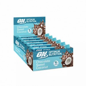 Optimum Nutrition Protein Bar Chocolate Sweet Coconut 720 grams (12 Bars) Brasil | QX2635198