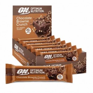 Optimum Nutrition Protein Bar Chocolate Brownie Crunch 650 grams (10 Bars) Brasil | MK3852601