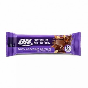 Optimum Nutrition Protein Bar Nutty Chocolate Caramel 70 grams (1 Bars) Brasil | RG6324871