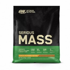 Optimum Nutrition Serious Mass Chocolate Peanut Butter 5.45 kg (16 Servings) Brasil | DL4071832