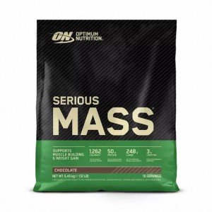 Optimum Nutrition Serious Mass Gainer Chocolate 5.45 kg (16 Servings) Brasil | KH6701958