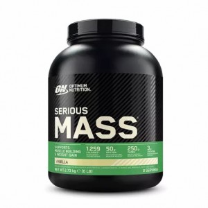 Optimum Nutrition Serious Mass Gainer Vanilla 2.73 kg (8 Servings) Brasil | CR5429386