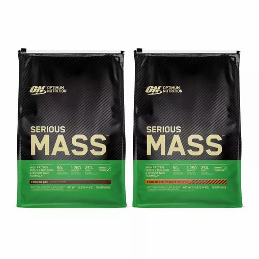 Optimum Nutrition 2x Serious Mass (12lbs) Brasil | SN0236758