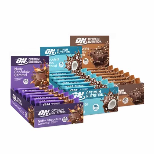 Optimum Nutrition 3x Protein Bar Box 10-12 bars per box Brasil | WX3761452