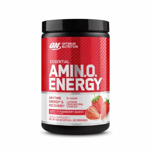 Optimum Nutrition ESSENTIAL AMIN.O. ENERGY® Juicy Strawberry - Notify Me 0.6 lb - Notify me Brasil | JL1860457