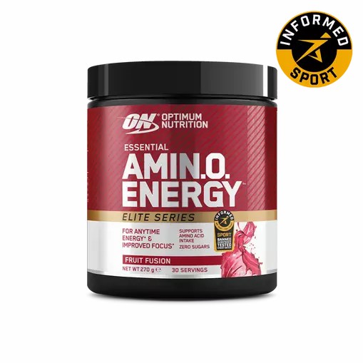 Optimum Nutrition Essential AMIN.O. Energy Elite Series 270 grams (20 Servings) Brasil | MJ2456190