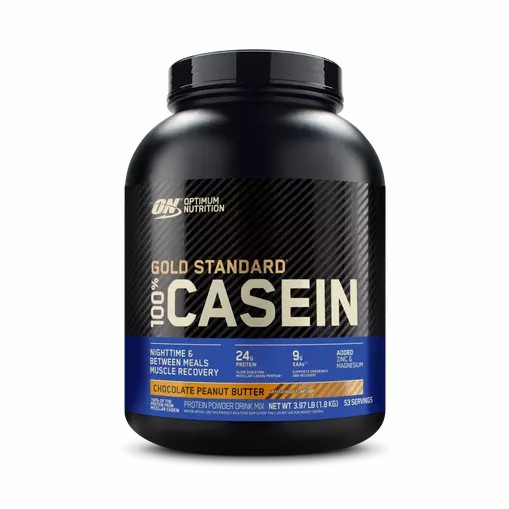 Optimum Nutrition GOLD STANDARD® 100% Casein Chocolate Peanut Butter 4 lb (53 Servings) Brasil | TA3018574