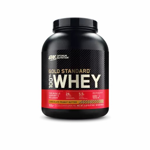 Optimum Nutrition GOLD STANDARD 100% WHEY™ Chocolate Peanut Butter 5 lb (68 Servings) Brasil | WT4620915