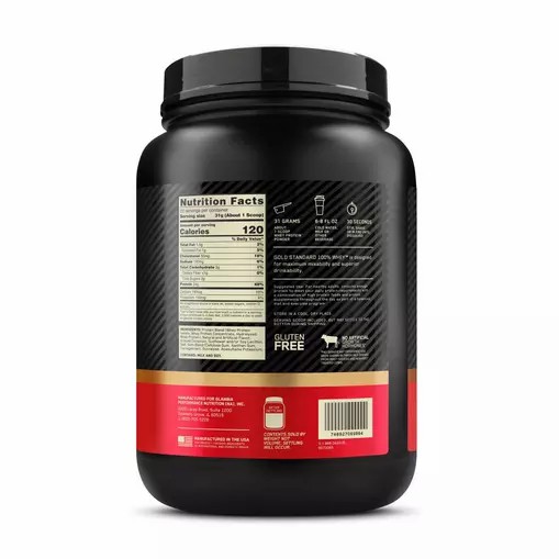 Optimum Nutrition GOLD STANDARD 100% WHEY™ Cinnamon Roll 1.5 lb (22 Servings) Brasil | DH3102964