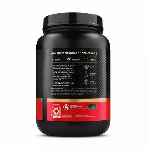 Optimum Nutrition GOLD STANDARD 100% WHEY™ Cinnamon Roll 1.5 lb (22 Servings) Brasil | DH3102964