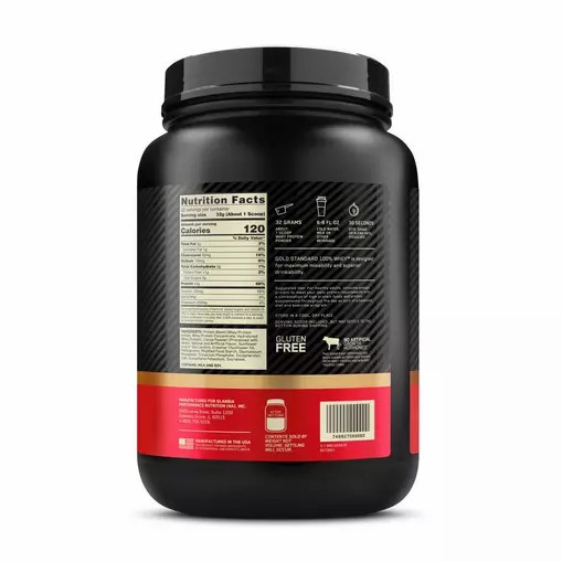 Optimum Nutrition GOLD STANDARD 100% WHEY™ Extreme Milk Chocolate 1.5 lb (22 Servings) Brasil | QC8954602