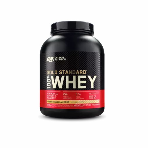 Optimum Nutrition GOLD STANDARD 100% WHEY™ French Vanilla Creme 5 lb (73 Servings) Brasil | BG6917328