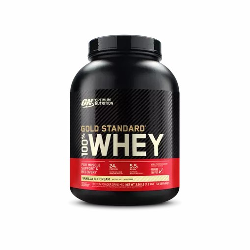 Optimum Nutrition GOLD STANDARD 100% WHEY™ Vanilla Ice Cream 4 lb (58 Servings) Brasil | XE1354697