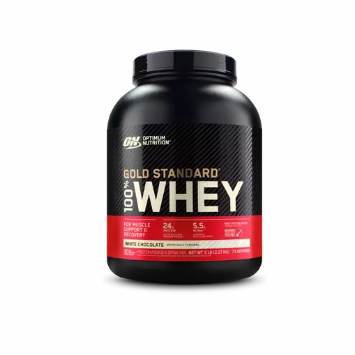 Optimum Nutrition GOLD STANDARD 100% WHEY™ White Chocolate 5 lb (73 Servings) Brasil | MK5078291