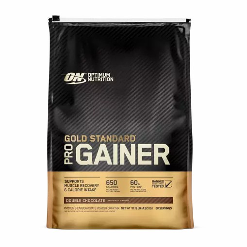 Optimum Nutrition GOLD STANDARD® Pro Gainer Double Chocolate 10.19 lb (28 Servings) Brasil | HL6549371