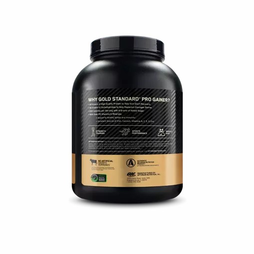 Optimum Nutrition GOLD STANDARD® Pro Gainer Vanilla Custard 5.09 lb (14 Servings) Brasil | NB8043756