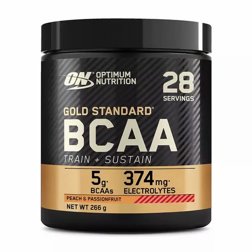 Optimum Nutrition Gold Standard BCAA Train + Sustain Peach & Passion Fruit 266 grams (28 Servings) Brasil | XW6152849