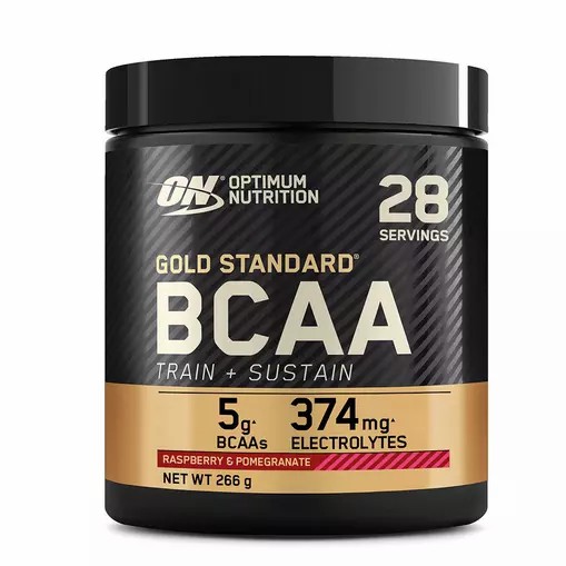 Optimum Nutrition Gold Standard BCAA Train + Sustain Raspberry & Pomegranate 266 grams (28 Servings) Brasil | BL9836205