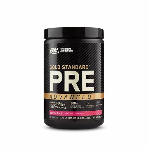 Optimum Nutrition Gold Standard Pre Advanced Berry Blast 20 Serves Brasil | YE0937512