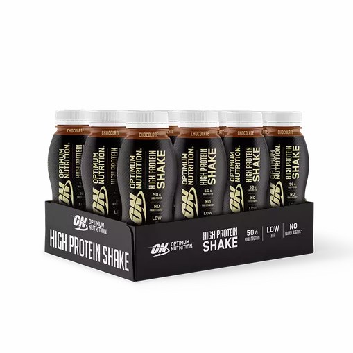 Optimum Nutrition Optimum Protein Shake Chocolate 6000 ml (12 bottles) Brasil | BW5491278