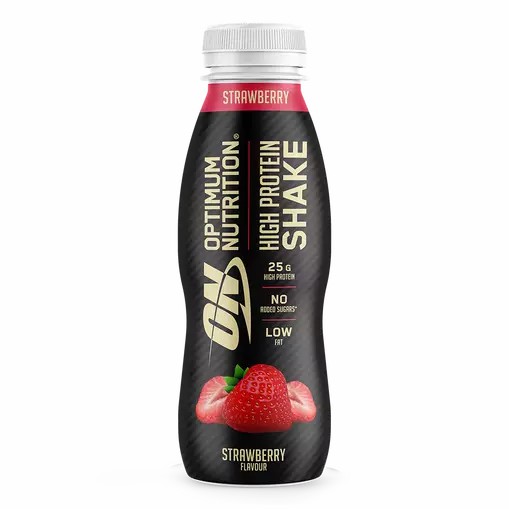 Optimum Nutrition Optimum Protein Shake Strawberry 330 ml (1 bottles) Brasil | XD8496573