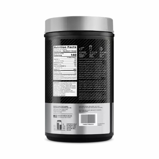 Optimum Nutrition PLATINUM HYDROWHEY™ Supercharged Strawberry 1.76 lb (20 Servings) Brasil | GY4095283