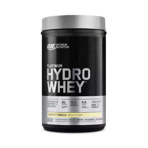 Optimum Nutrition PLATINUM HYDROWHEY™ Velocity Vanilla 1.76 lb (20 Servings) Brasil | SP3165980