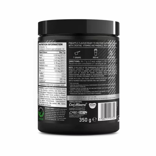 Optimum Nutrition Platinum Creatine Plus Pineapple 350 grams (50 Servings) Brasil | XY4306271